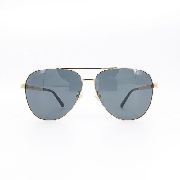 Gucci GG1233 Pilot Sunglasses Gold Gray OS - Picture 1 of 16